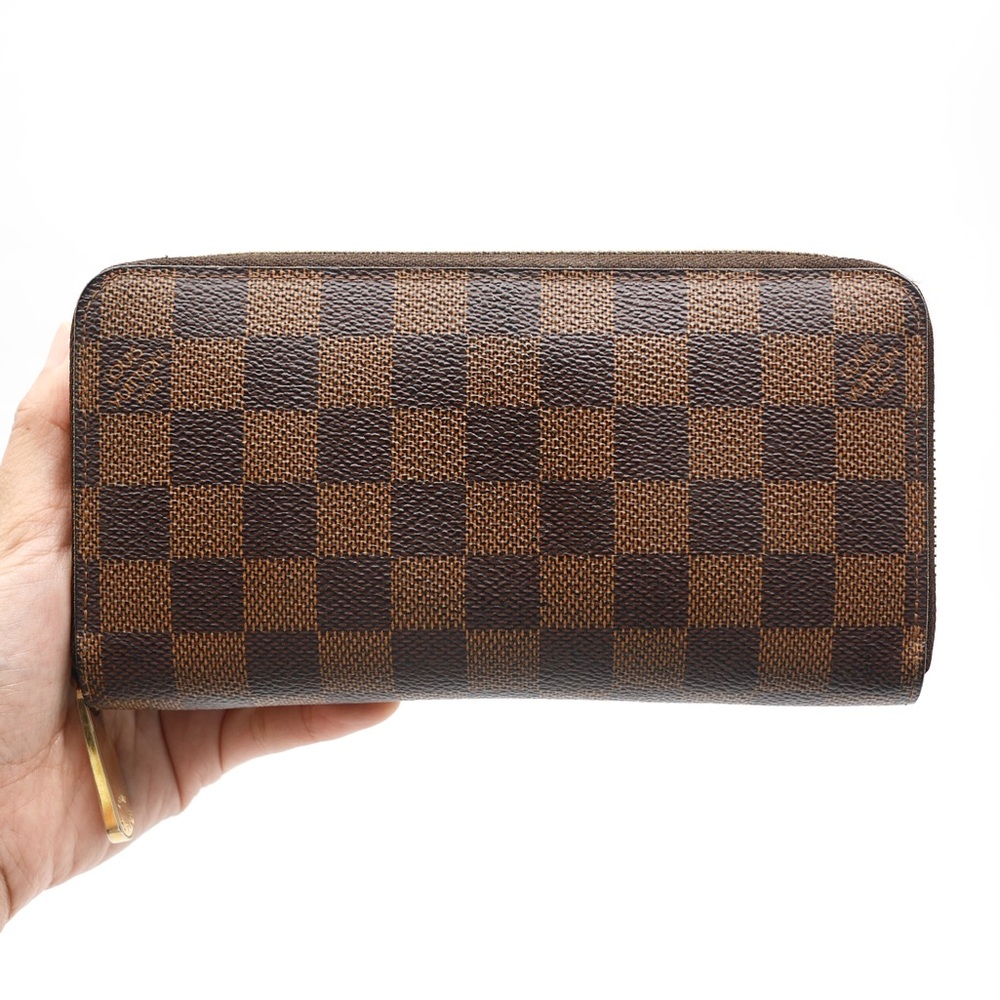 🍓LV Zippy Damier Ebene CA1101